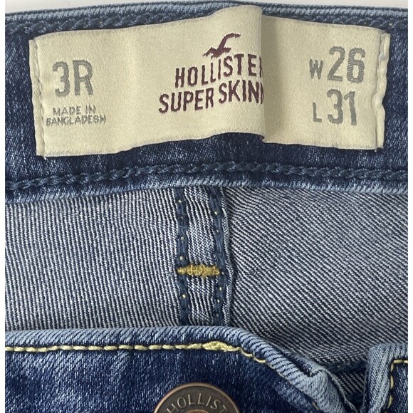 Hollister Skinny Jeans Size 3R - Picture 2 of 4